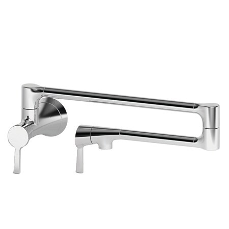 Newport Brass Pot Filler, Wall Mount in Polished Chrome 2500-5503-26